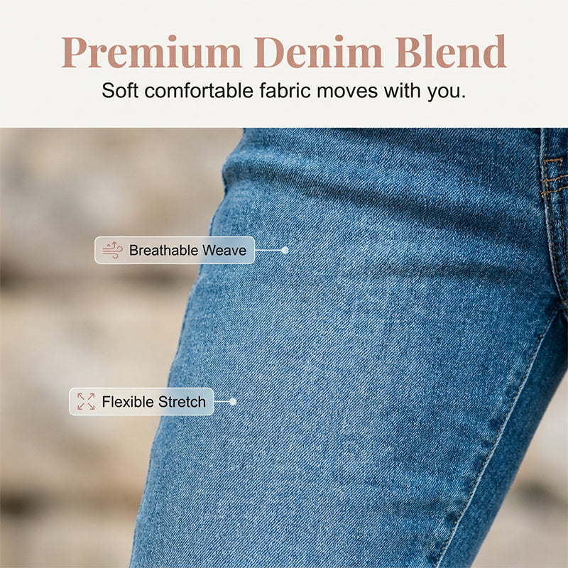 🌟 Aussi confortable qu'un legging – aussi stylé qu'un jean ! Votre nouveau pantalon préféré pour l'été