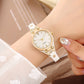 ⌚ LIMITED-TIME 50% OFF! ✨ Elegant Thin Band Watch – Sleek Dial, Leather Strap, Quartz Movement 💎