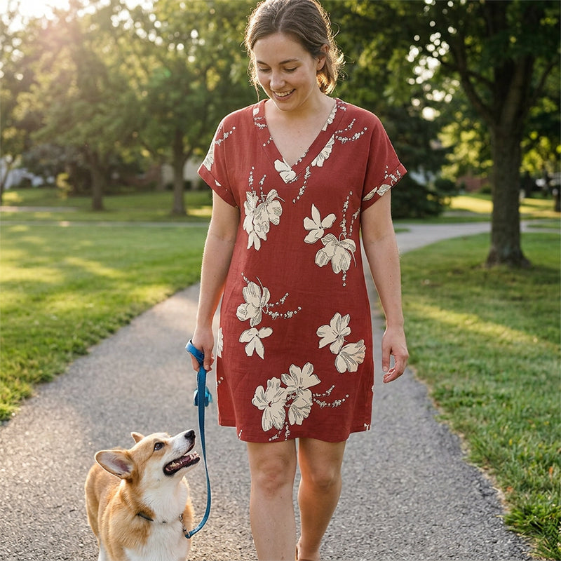 🌸PROMO LIMITÉE 50%👗Robe d'Été Florale Boho
