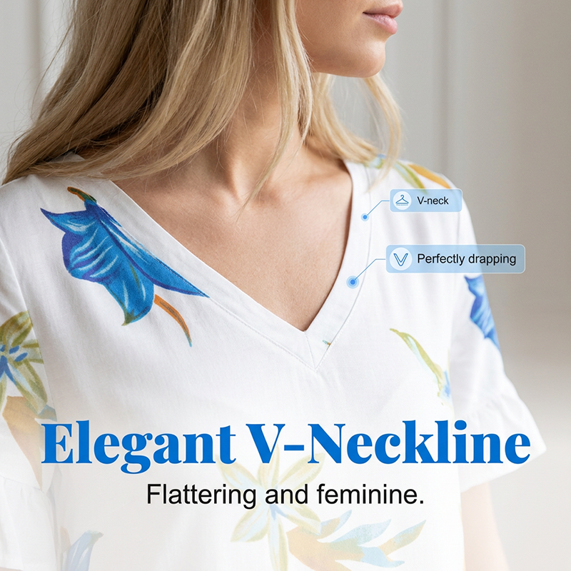 🥳 50 % DE RÉDUCTION ! 🥳 – Mini-robe élégante à motifs floraux & volants – Parfaite pour les chaudes journées d'été !