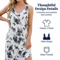 Robe femme décontractée imprimée sans manches