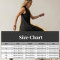 Combinaison femme décontractée sans manches à col V