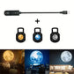 Veilleuse projecteur lune et galaxie USB