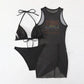 ☀️Ensemble bikini 3 pièces avec paréo imprimé👙Style d'été, confort et confiance en soi – tout en un !🌴
