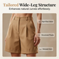🔥 NOUVEAU + -50% + 50.000+ vendus 🔥 Short plissé taille haute pour femme