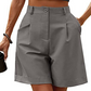🔥 NOUVEAU + -50% + 50.000+ vendus 🔥 Short plissé taille haute pour femme