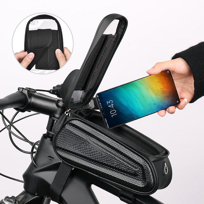 📱💦 L'accessoire indispensable pour tout cycliste : sacoche étanche pour téléphone portable