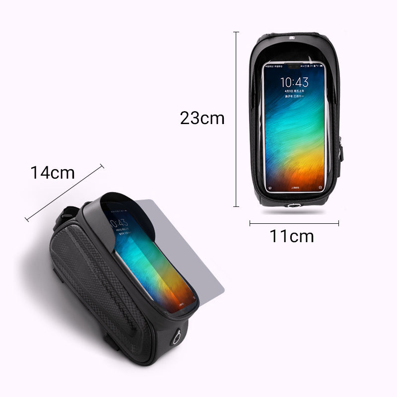 📱💦 L'accessoire indispensable pour tout cycliste : sacoche étanche pour téléphone portable