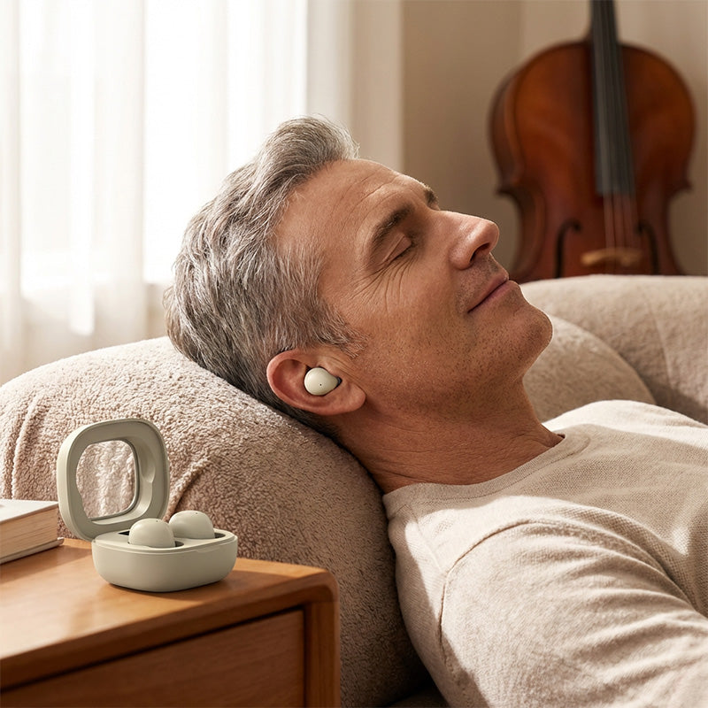 🎧Mini écouteurs sans fil avec boîtier d'affichage numérique LED🎶✨