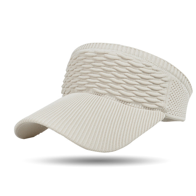 🧢☀️ PROMO FLASH 50% ! Visière Casquette Femme en Maille Respirante – Large Brim 10 cm, Anti-UV, 6 Couleurs, Léger 80g, Tennis, Plage, Sport ✨