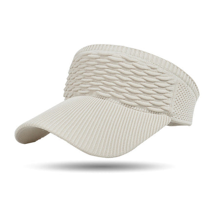 🧢☀️ PROMO FLASH 50% ! Visière Casquette Femme en Maille Respirante – Large Brim 10 cm, Anti-UV, 6 Couleurs, Léger 80g, Tennis, Plage, Sport ✨