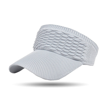 🧢☀️ PROMO FLASH 50% ! Visière Casquette Femme en Maille Respirante – Large Brim 10 cm, Anti-UV, 6 Couleurs, Léger 80g, Tennis, Plage, Sport ✨