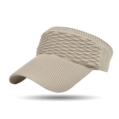🧢☀️ PROMO FLASH 50% ! Visière Casquette Femme en Maille Respirante – Large Brim 10 cm, Anti-UV, 6 Couleurs, Léger 80g, Tennis, Plage, Sport ✨