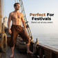 Pantalon de pirate viking pour homme avec jambes à lacets