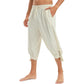Pantalon de pirate viking pour homme avec jambes à lacets