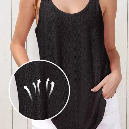 Débardeur d'été en maille pour femme