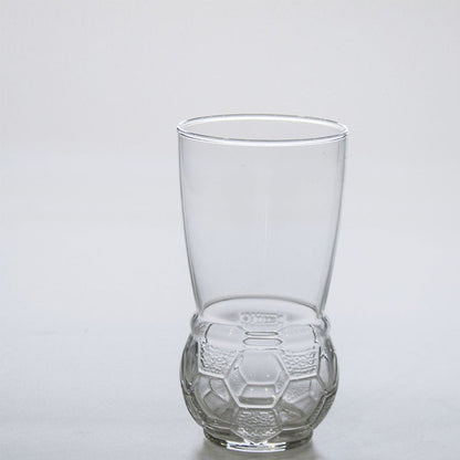 Verre à bière artisanale en forme de ballon de football
