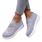 Chaussures de marche pour femme en maille respirante à enfiler
