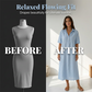 ☀️Robe chemise décontractée en lin mélangé pour femme – Un style naturel pour les journées ensoleillées✨