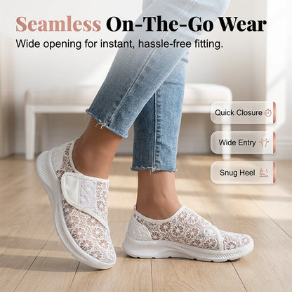 👡🌬️ Chaussures de sport pour femme à tige en mesh respirant