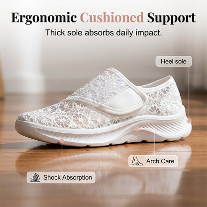 👡🌬️ Chaussures de sport pour femme à tige en mesh respirant
