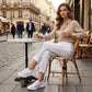 👡🌬️ Chaussures de sport pour femme à tige en mesh respirant