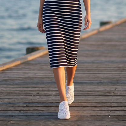 👡🌬️ Chaussures de sport pour femme à tige en mesh respirant
