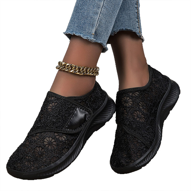 👡🌬️ Chaussures de sport pour femme à tige en mesh respirant