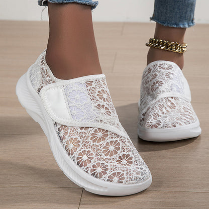 👡🌬️ Chaussures de sport pour femme à tige en mesh respirant