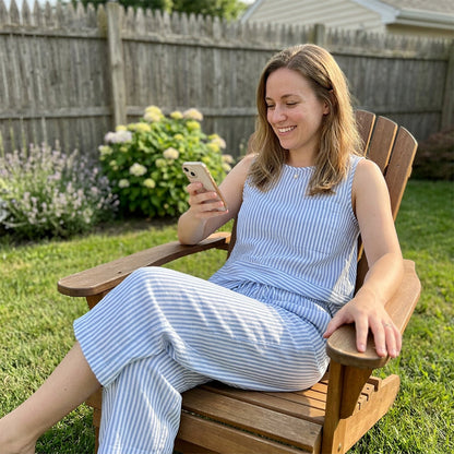 ⏳ Dernière heure – -50% se termine !  Ensemble deux pièces pour femme : tailleur rayé, pantalon large et haut ✨