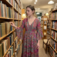 Robe longue fleurie bohème pour femme