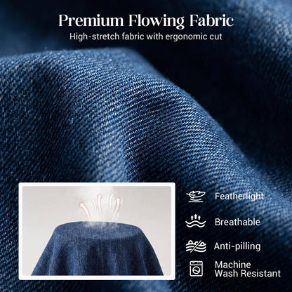 📢📢40 % DE RÉDUCTION !! ⏰Robe décontractée en jean pour femme, pour l'été