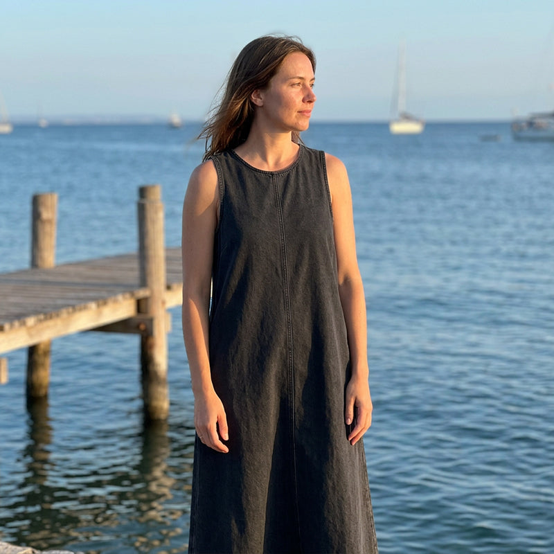 📢📢40 % DE RÉDUCTION !! ⏰Robe décontractée en jean pour femme, pour l'été