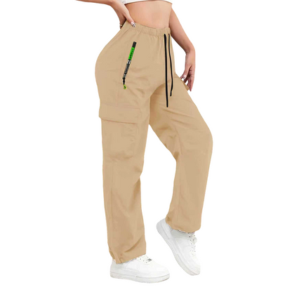👖 PROMO LIMITÉE -50% ! 💥 Pantalon Cargo Vintage Femme – Coupe Ample, Grandes Poches Utilitaires & Ceinture Ajustable ✨