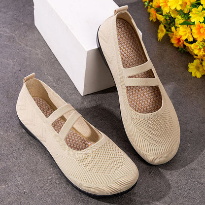 ⏰ Dernière chance ! -50 % sur le stock restant ! Ballerines respirantes Flyknit pour femme