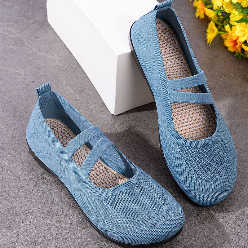 ⏰ Dernière chance ! -50 % sur le stock restant ! Ballerines respirantes Flyknit pour femme