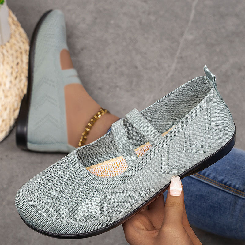 ⏰ Dernière chance ! -50 % sur le stock restant ! Ballerines respirantes Flyknit pour femme