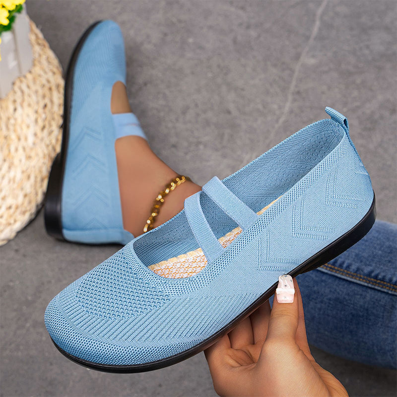 ⏰ Dernière chance ! -50 % sur le stock restant ! Ballerines respirantes Flyknit pour femme