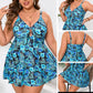 Ensemble mini-maillot de bain à fines bretelles et bas triangle pour femme