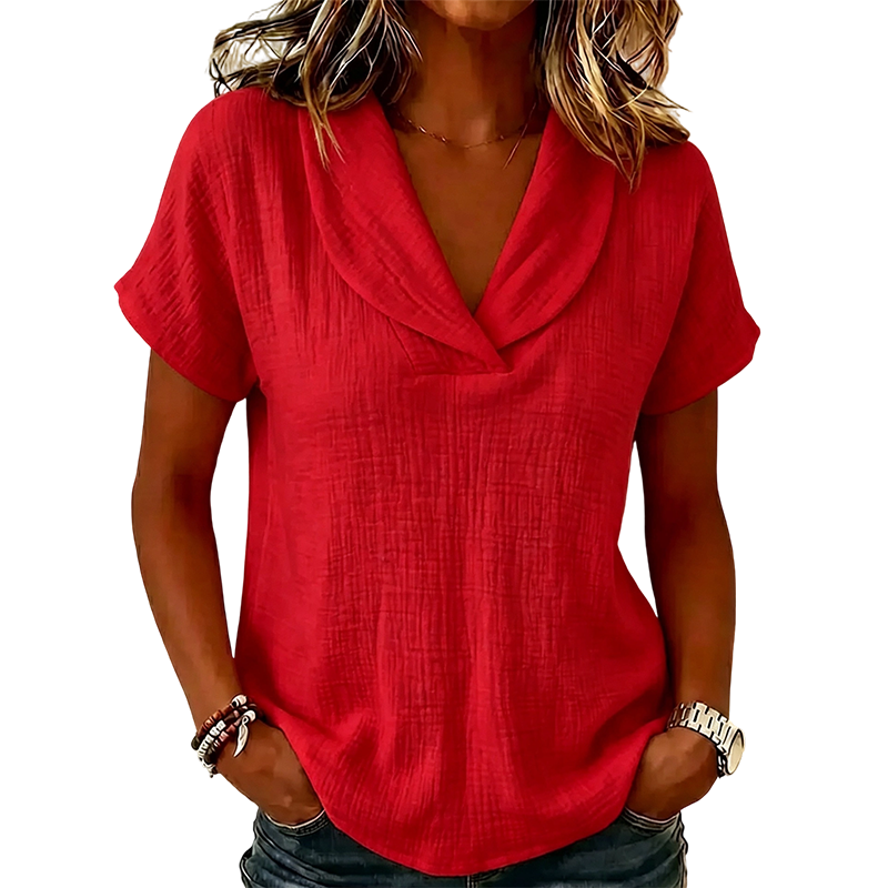 💞 Plus de 100.000 vendus ! Le hit de l'été 2026 – -50% pour durée limitée ！T-shirt d'été en maille ample pour femme