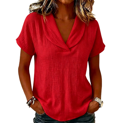 💞 Plus de 100.000 vendus ! Le hit de l'été 2026 – -50% pour durée limitée ！T-shirt d'été en maille ample pour femme