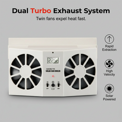 🌞Ventilateur d'extraction solaire pour voiture