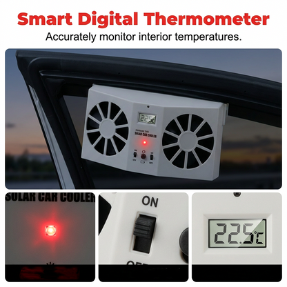🌞Ventilateur d'extraction solaire pour voiture