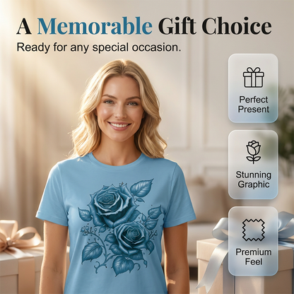 ⭐ Plus de 5.000 avis positifs ! T-shirt élégant pour femme à imprimé floral
