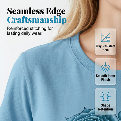 ⭐ Plus de 5.000 avis positifs ! T-shirt élégant pour femme à imprimé floral