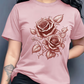 ⭐ Plus de 5.000 avis positifs ! T-shirt élégant pour femme à imprimé floral