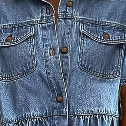 ⌛50 % de réduction le dernier jour – Robe d'été élégante en jean pour femme