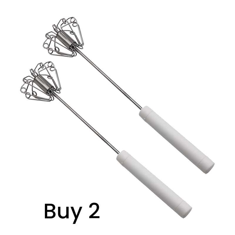 🥚🍰🎂 OFFRE LIMITÉE 50% DE RÉDUCTION! Batteur à Œufs Manuel Semi-Automatique en Acier Inoxydable – Fouette Œufs, Crème et Pâte en Secondes, Poignée Ergonomique – Parfait pour Gâteaux, Crêpes & Desserts Maison 🧁✨