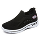 Chaussures de marche en tricot respirant pour femme