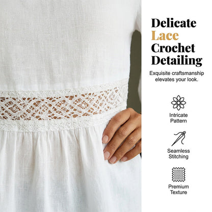 ⏳ Dernière heure – -50% se termine ! Blouse à volants et à basques pour femme